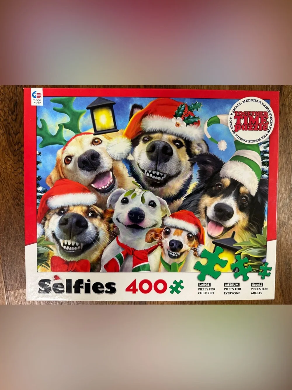 2 puzzles: Ravensburger 300 pc & Kohl’s 400 pc (New & Like New)